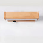 Rotatable Linear Wooden LED Wall Sconce for Bedside Decor