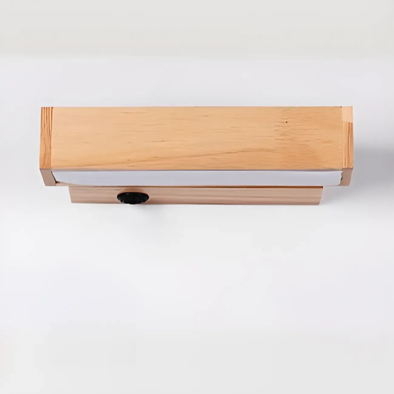 Rotatable Linear Wooden LED Wall Sconce for Bedside Decor