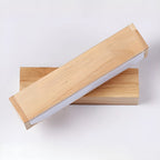 Rotatable Linear Wooden LED Wall Sconce for Bedside Decor