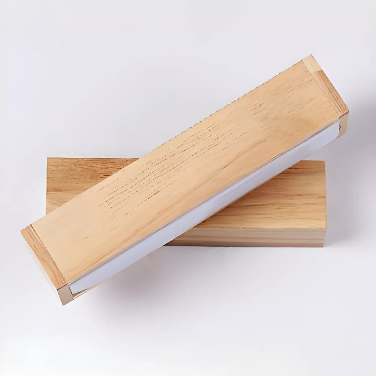 Rotatable Linear Wooden LED Wall Sconce for Bedside Decor