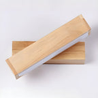 Rotatable Linear Wooden LED Wall Sconce for Bedside Decor