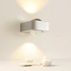 Dimmable Up & Down LED Wall Sconce for Bedroom Lighting