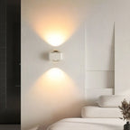 Dimmable Up & Down LED Wall Sconce for Bedroom Lighting