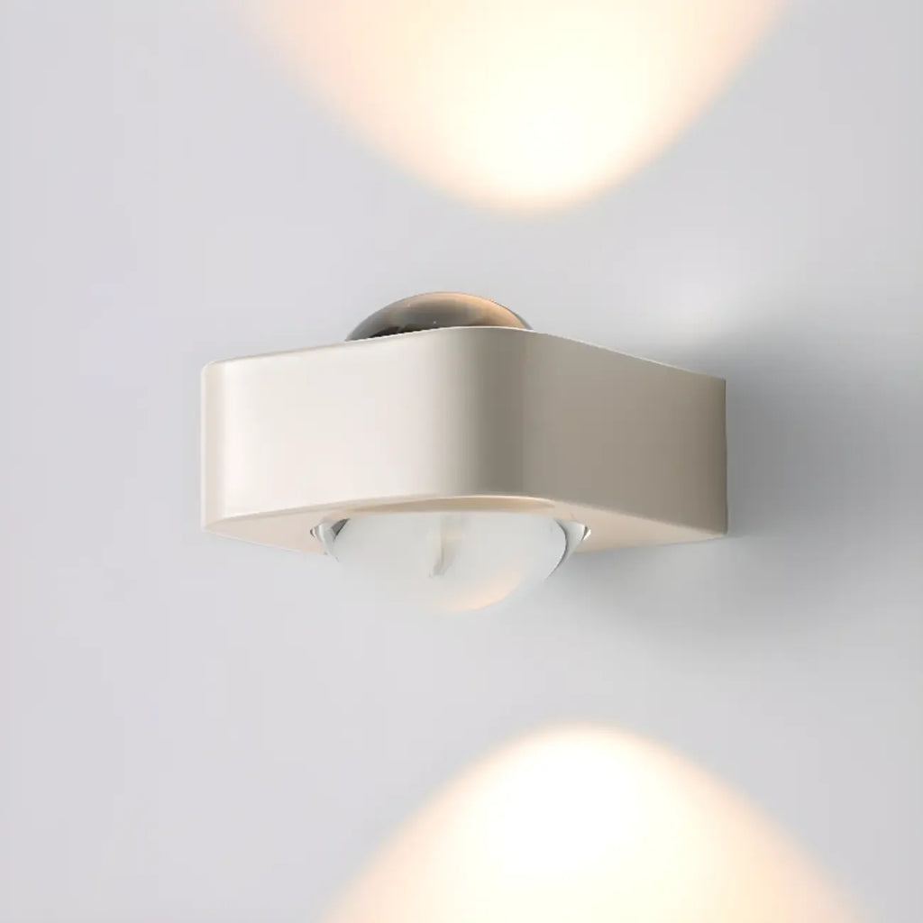 Dimmable Up & Down LED Wall Sconce for Bedroom Lighting