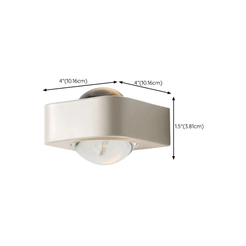 Dimmable Up & Down LED Wall Sconce for Bedroom Lighting