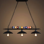 Industrial Adjustable Kitchen Island Pendant Light Snooker Decor