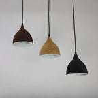 Modern Curved Tapered Adjustable Kitchen Island Pendant Light