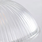 Adjustable Glass Dome Wooden Island Pendant Light  for Kitchen