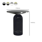 Round Marble Base End Table for Living Room