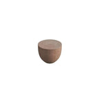 Modern Wooden Drum End Table with Unflip Top for Living Room