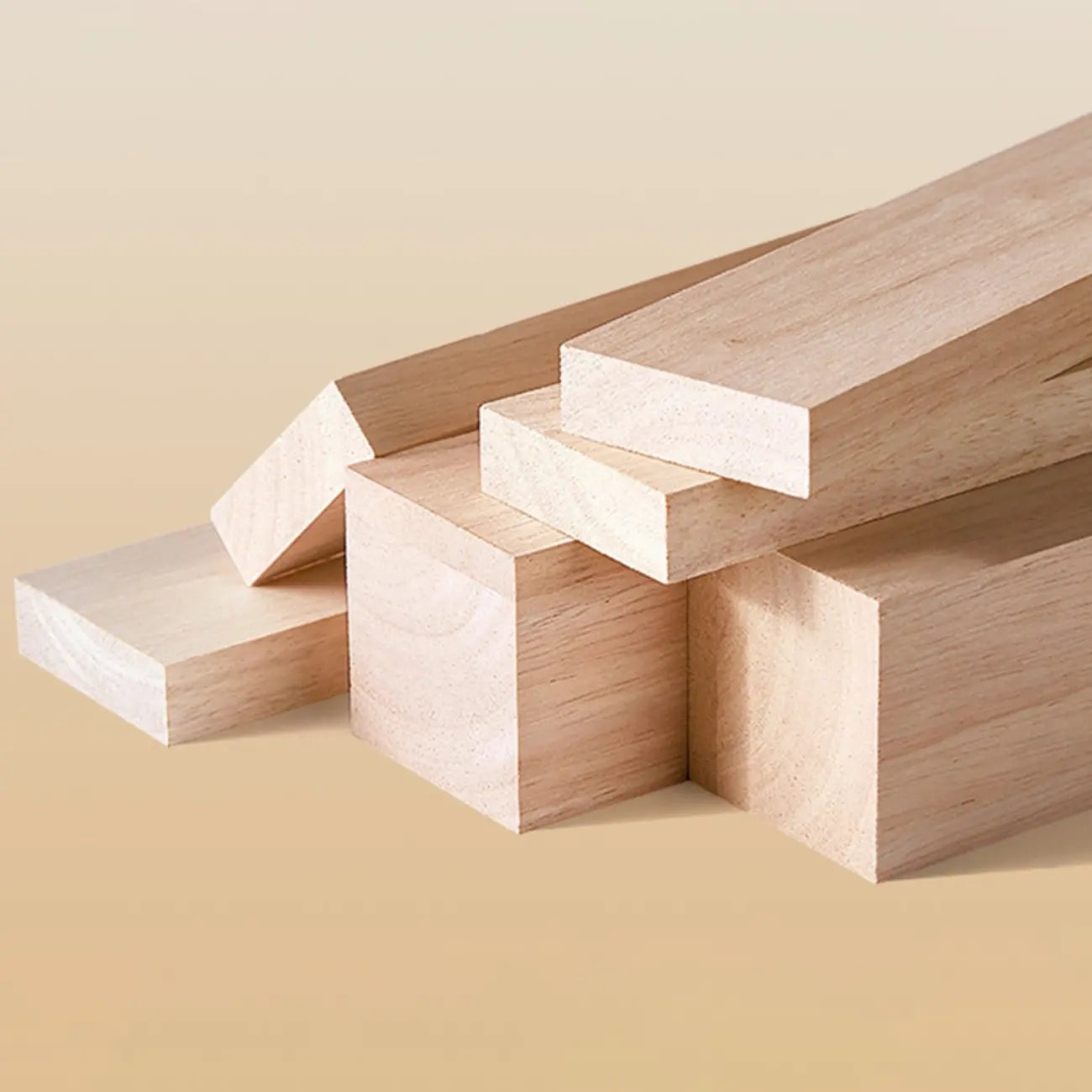 Contemporary Brown Wood Round Side Table