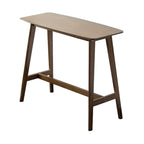 Orbicular Brown Wood Leggy Bar Tables