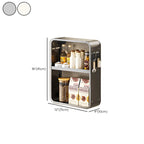 Adjustable Metal Wall-Mounted Kitchen Storage Racks with Hooks