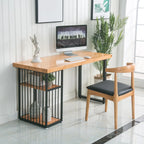 Glam White-Gold Metal Storage Bar Tables