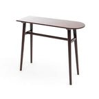 Scandinavian Wooden Freeform Bar Height Table for Dining Room