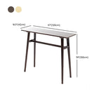 Scandinavian Wooden Freeform Bar Height Table for Dining Room