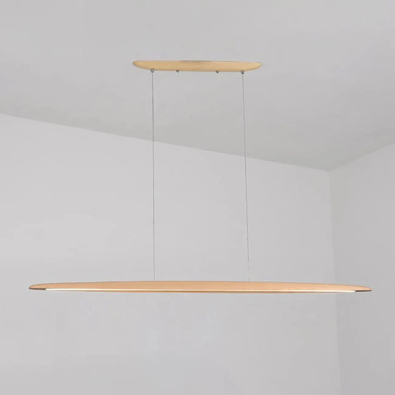 Modern Dimmable LED Adjustable Wood Island Pendant Light