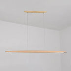 Modern Dimmable LED Adjustable Wood Island Pendant Light