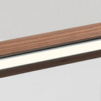 Modern Dimmable LED Adjustable Wood Island Pendant Light