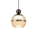 Modern Gold Glass 3-Light Adjustable Island Light