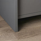 Modern Wooden Bedside Table with Storage Drawer