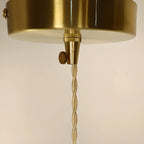 Elegant Glass Flower Kitchen Pendant Lighting Height Adjustable