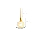 Elegant Glass Flower Kitchen Pendant Lighting Height Adjustable