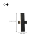 Modern Simple Linear Third Gear Adjustable Wall Sconce