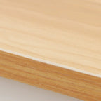 Simple White Counter Height Bar Table with Footrest for Home
