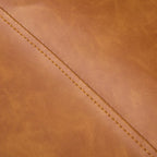 Modern Metal Frame Leather Bar Stool Counter Height