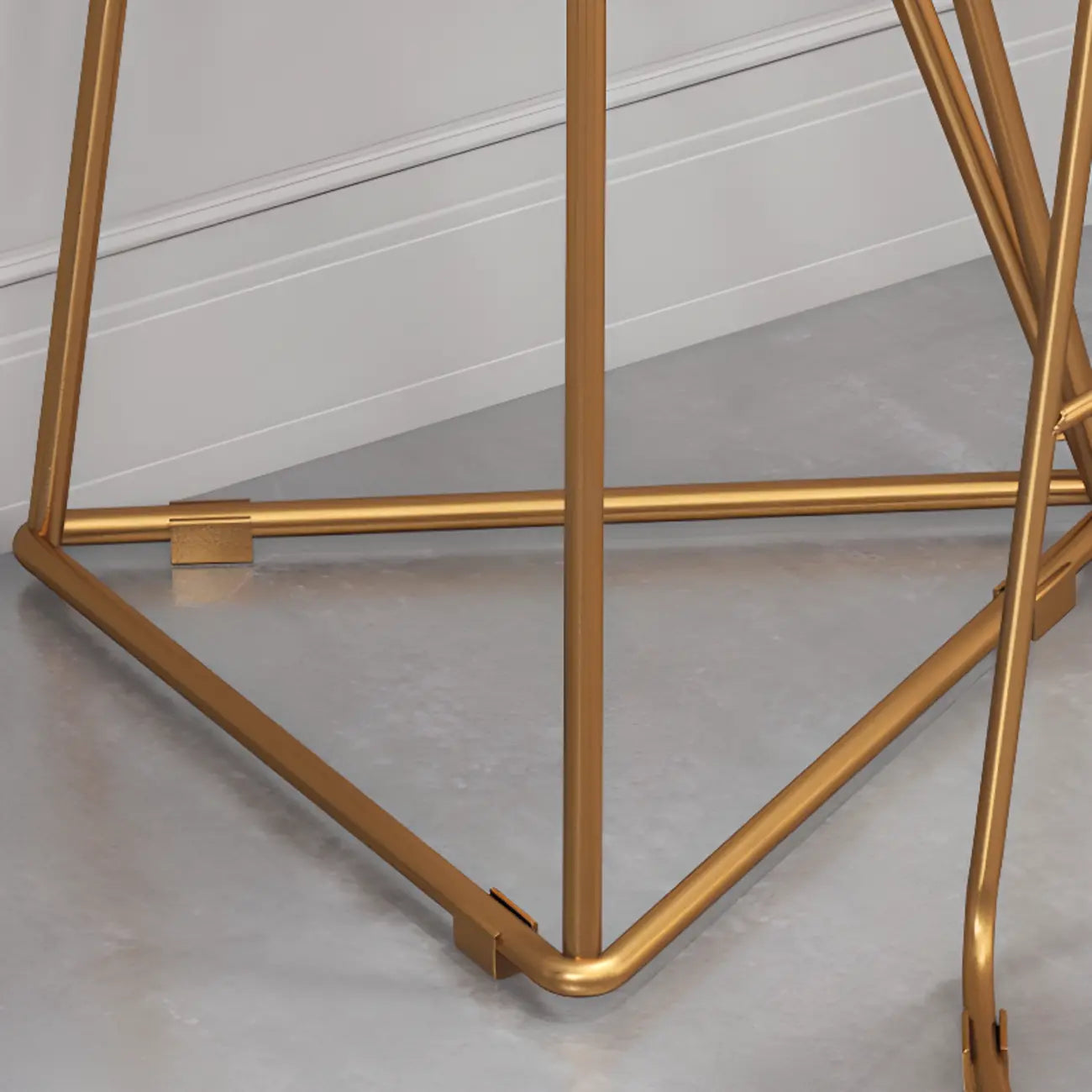 Glam Natural Finish Wooden Fixed Top Bar Tables