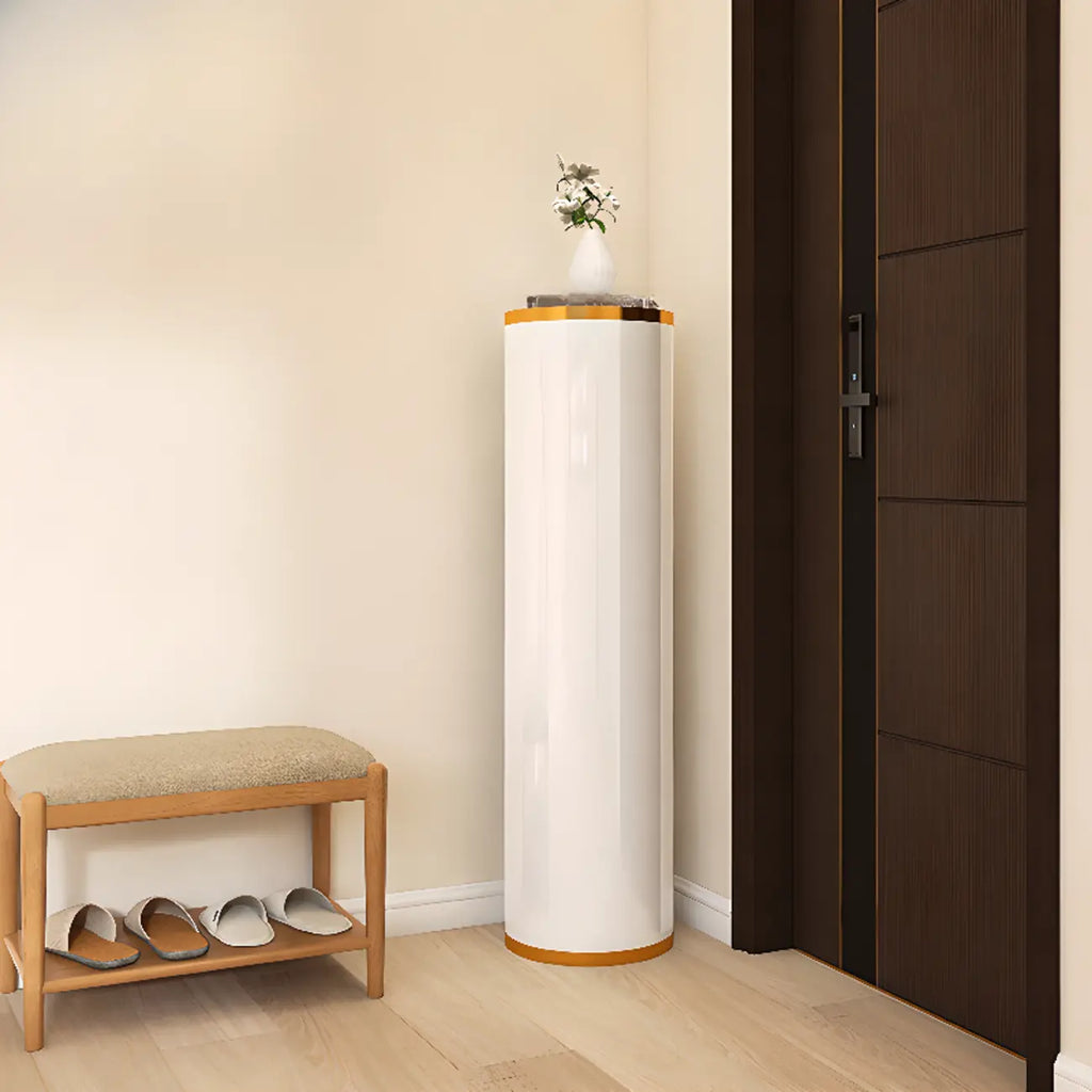 Rotatable Cylindrical Metal Shoe Storage Cabinet