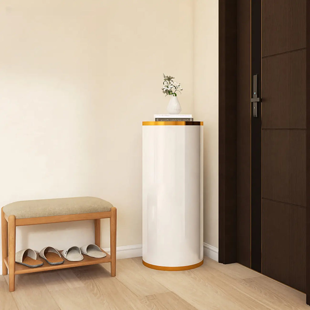 Rotatable Cylindrical Metal Shoe Storage Cabinet