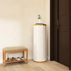 Rotatable Cylindrical Metal Shoe Storage Cabinet