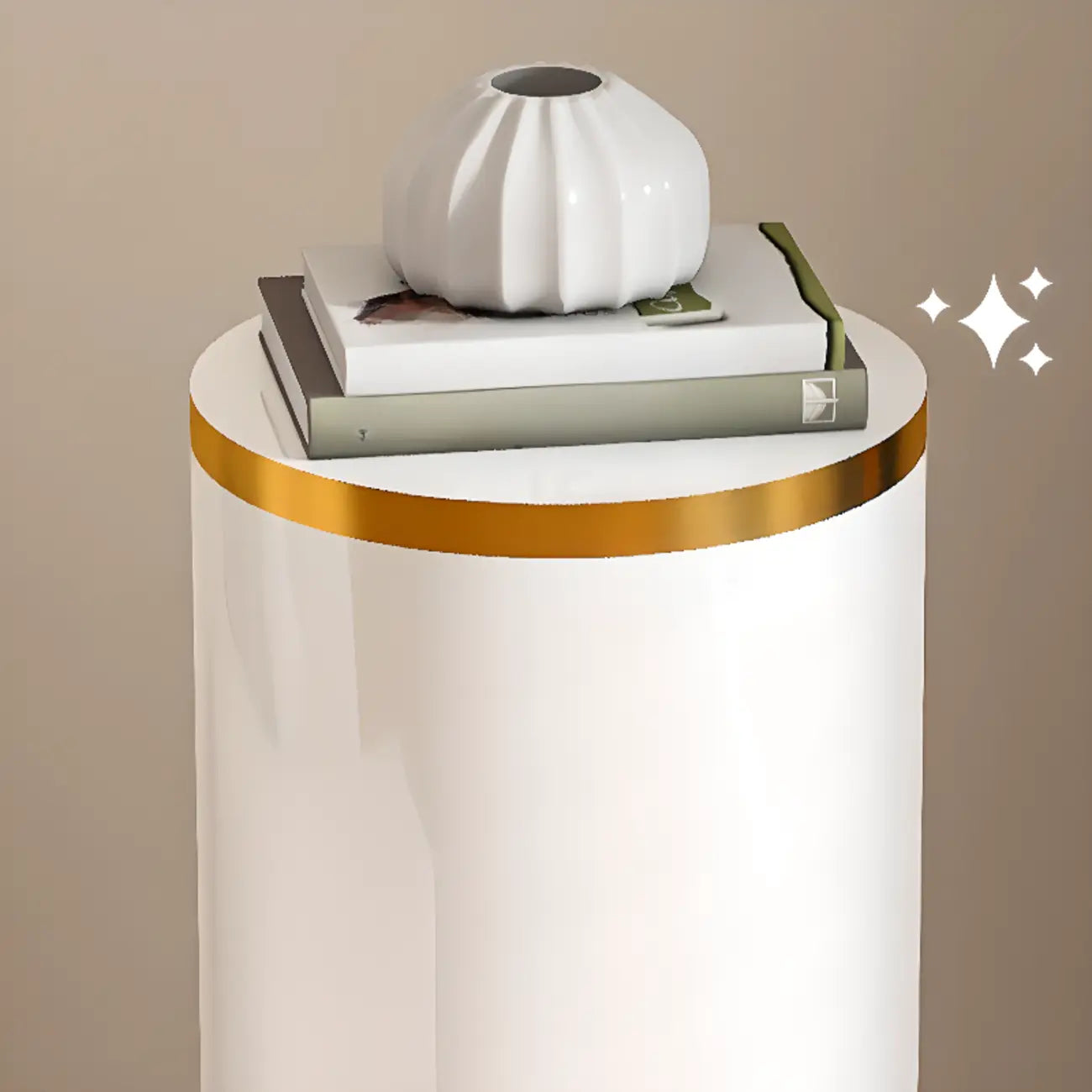 Rotatable Cylindrical Metal Shoe Storage Cabinet