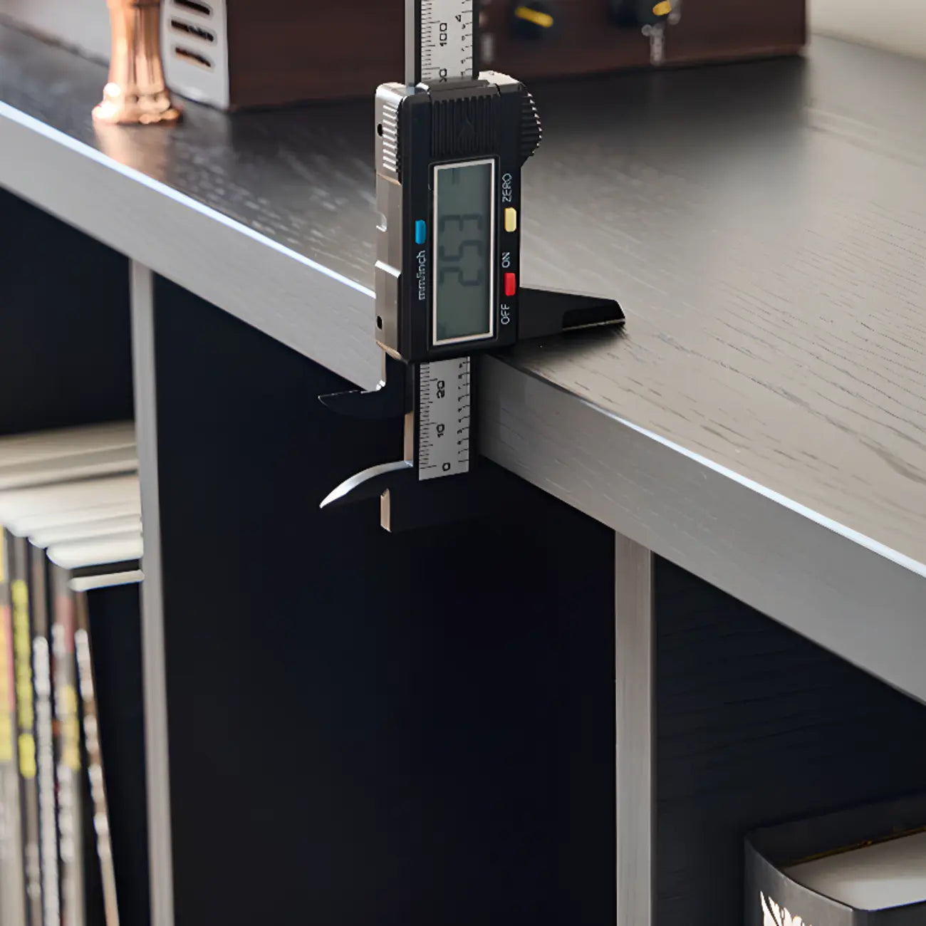Black Horizontal Bookcases Cube Organizer Closed Back