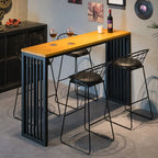 Modern Natural Pine Fixed Top Bar Tables