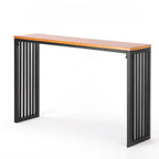 Modern Natural Pine Fixed Top Bar Tables