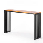 Modern Natural Pine Fixed Top Bar Tables
