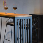Modern Natural Pine Fixed Top Bar Tables