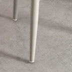 Contemporary Light Gray Plastic Saddle Low Back Bar Stools
