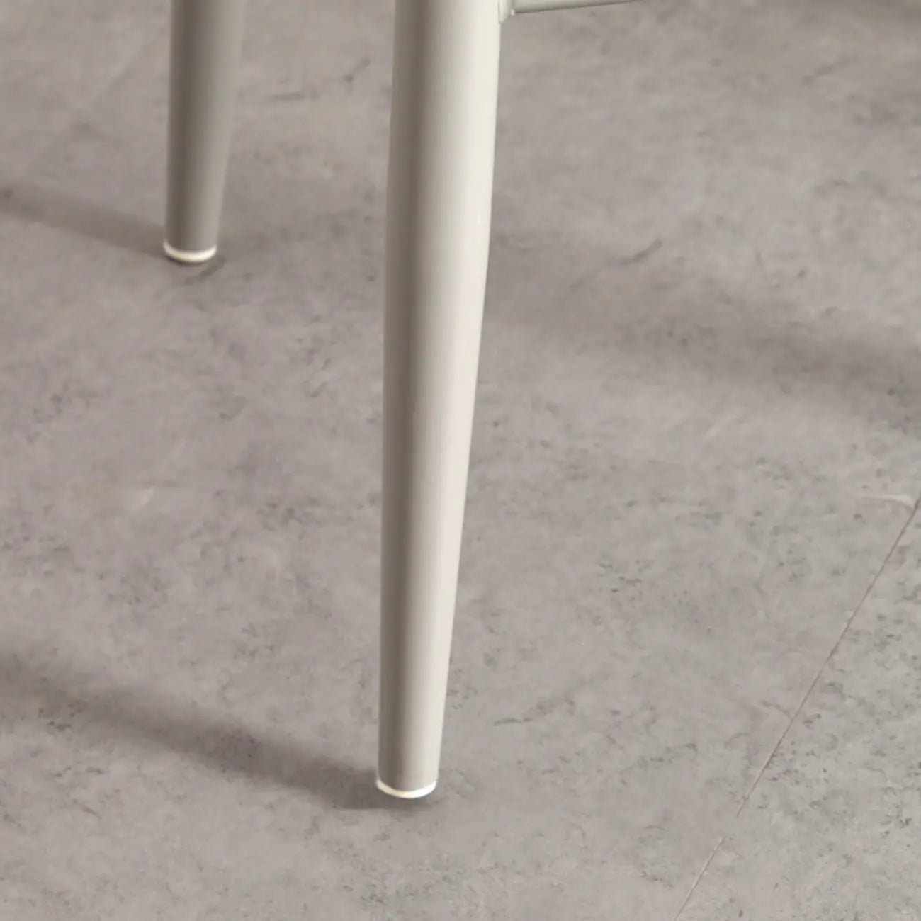 Contemporary Light Gray Plastic Saddle Low Back Bar Stools
