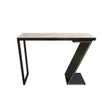 Modern Stone Top Metal Bar Tables