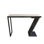 Modern Stone Top Metal Bar Tables