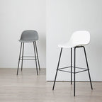 Modern Metal Elegant Comfort Bar Stool with Sleek Design