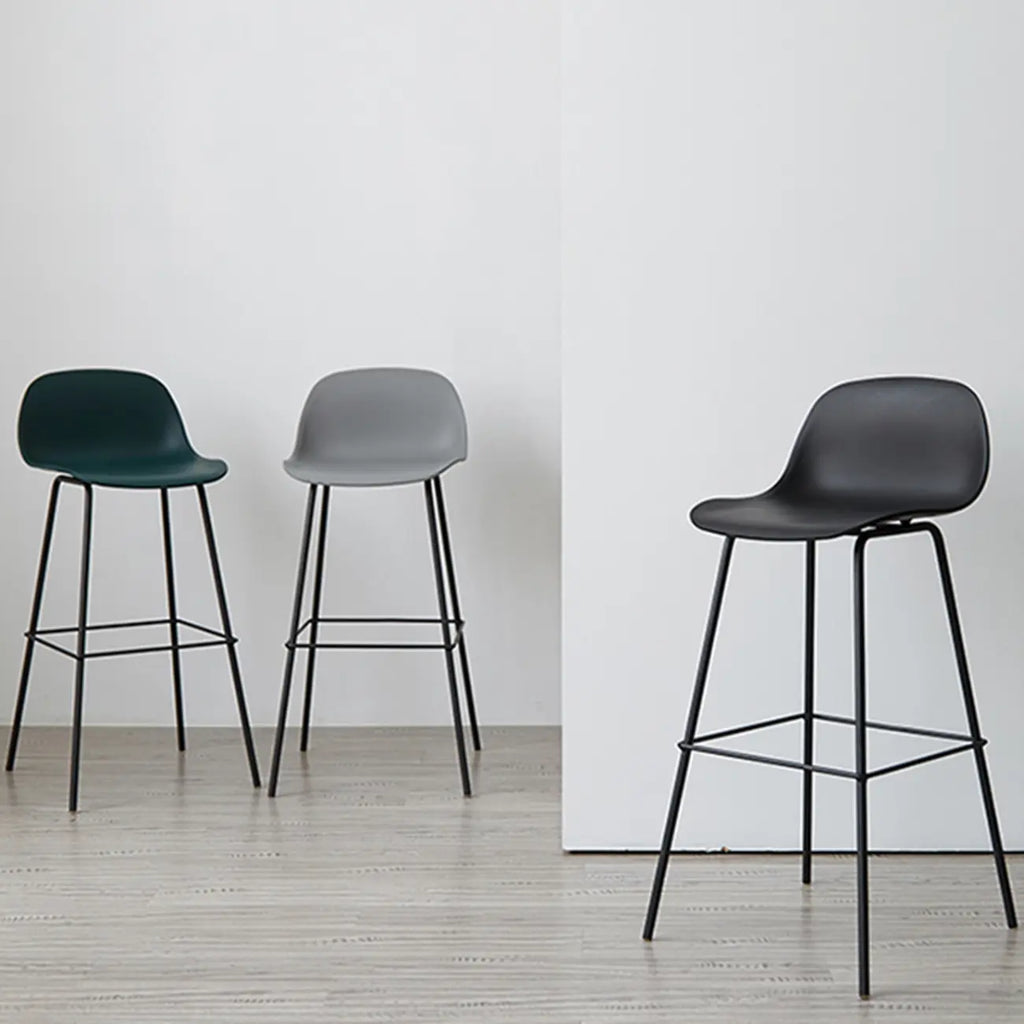Modern Metal Elegant Comfort Bar Stool with Sleek Design