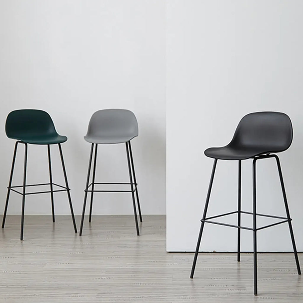 Modern Metal Elegant Comfort Bar Stool with Sleek Design