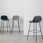 Modern Metal Elegant Comfort Bar Stool with Sleek Design