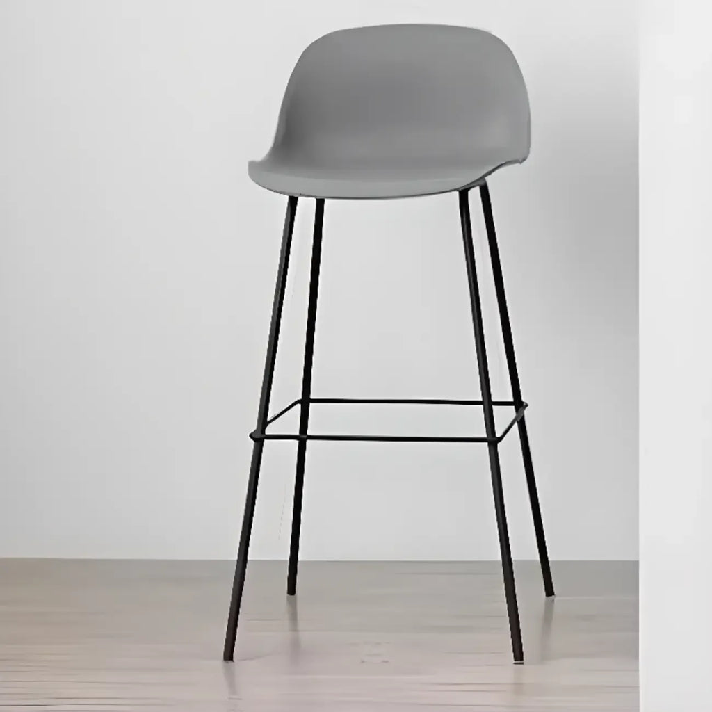 Modern Metal Elegant Comfort Bar Stool with Sleek Design