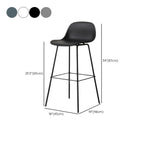 Modern Metal Elegant Comfort Bar Stool with Sleek Design